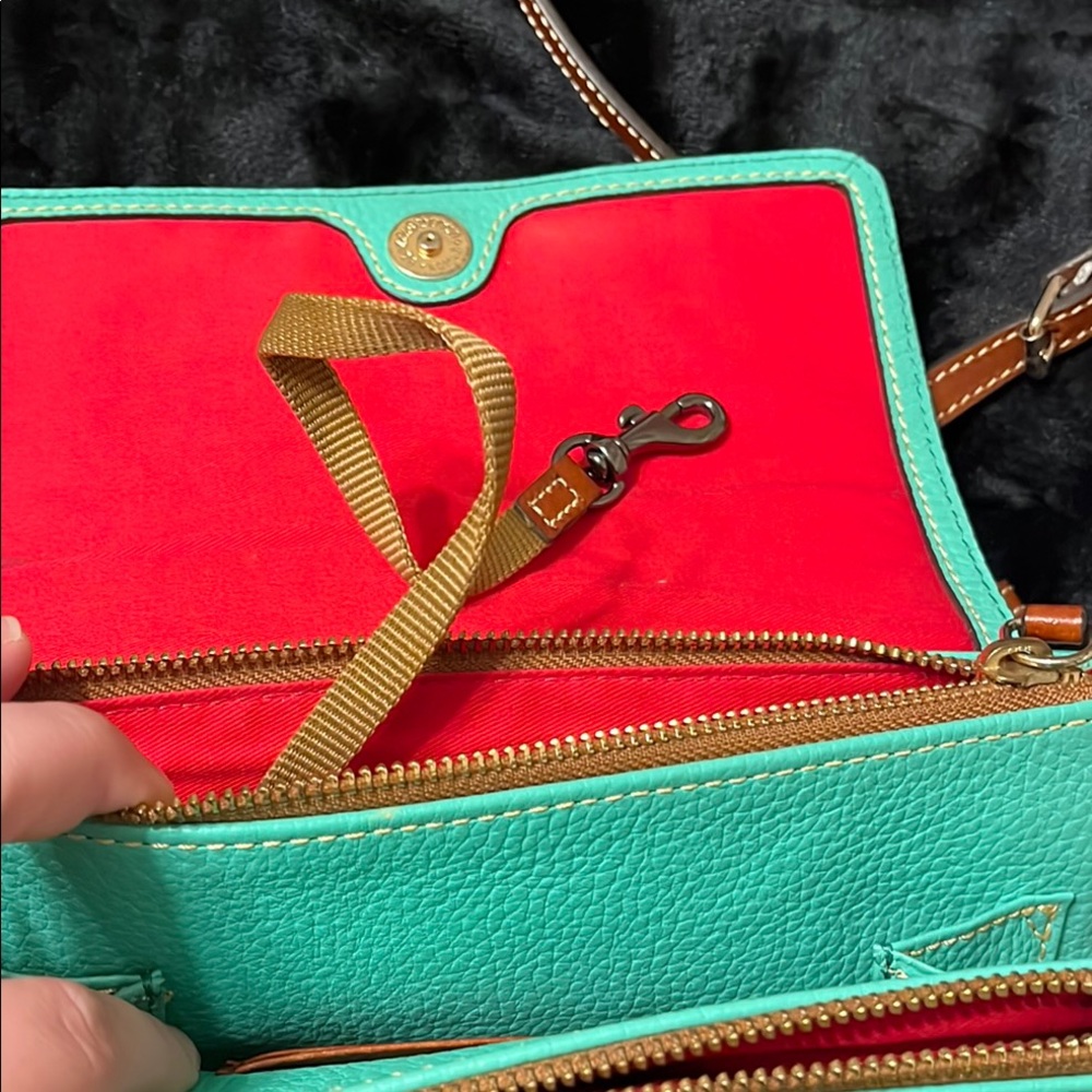 Dooney & Bourke Teal Crossbody Bag - Picture 10 of 16